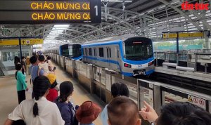 TP Hồ Chí Minh: Tàu metro Bến Thành - Suối Tiên sẽ giảm chuyến dịp Tết Nguyên đán