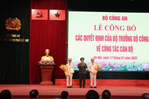 Công an thành phố Hà Nội có hai tân phó giám đốc