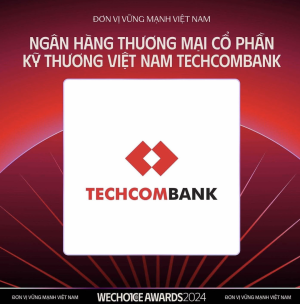 Techcombank được vinh danh &quot;Đơn vị vững mạnh&quot; tại Wechoice Awards 2024